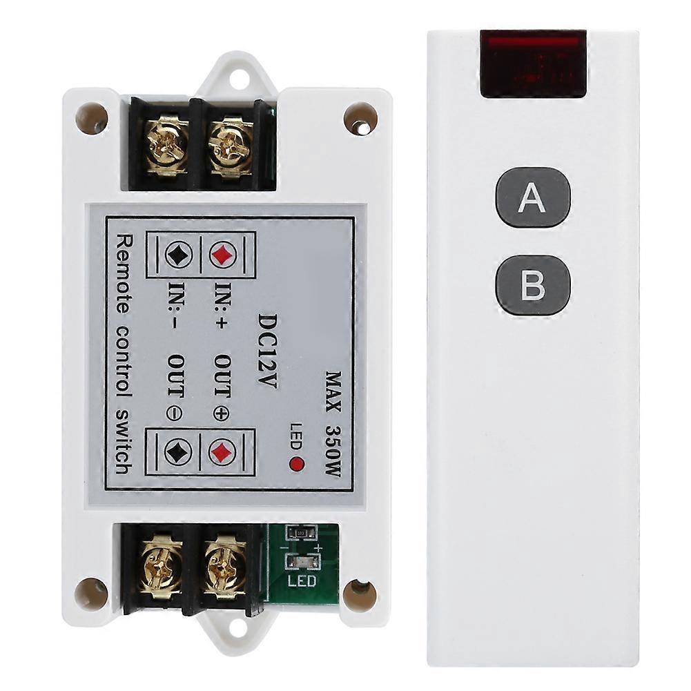 DC 12V Wireless Remote Control Switch for Electromagnetic Valves and Vehicle Systems