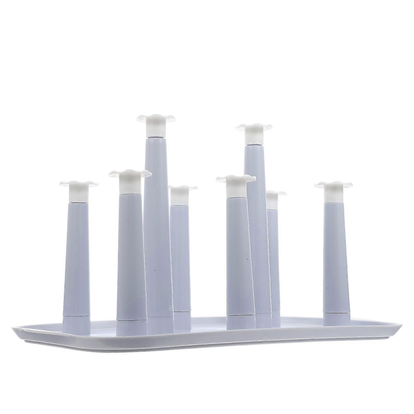 Water Bottle Drying Rack Stand Simple And Elegant Design Cup Storage Dining Room 12.6×7.9×7.1in 1Pcs