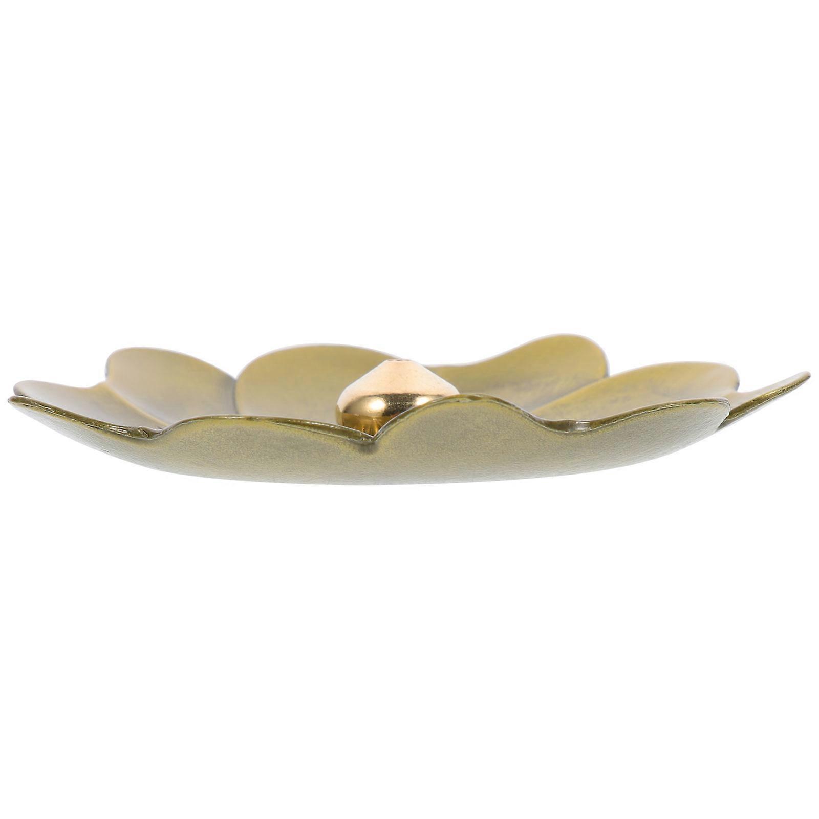 Lotus Shaped Incense Burner Incense Stick Holder for Storage Use 2Pcs