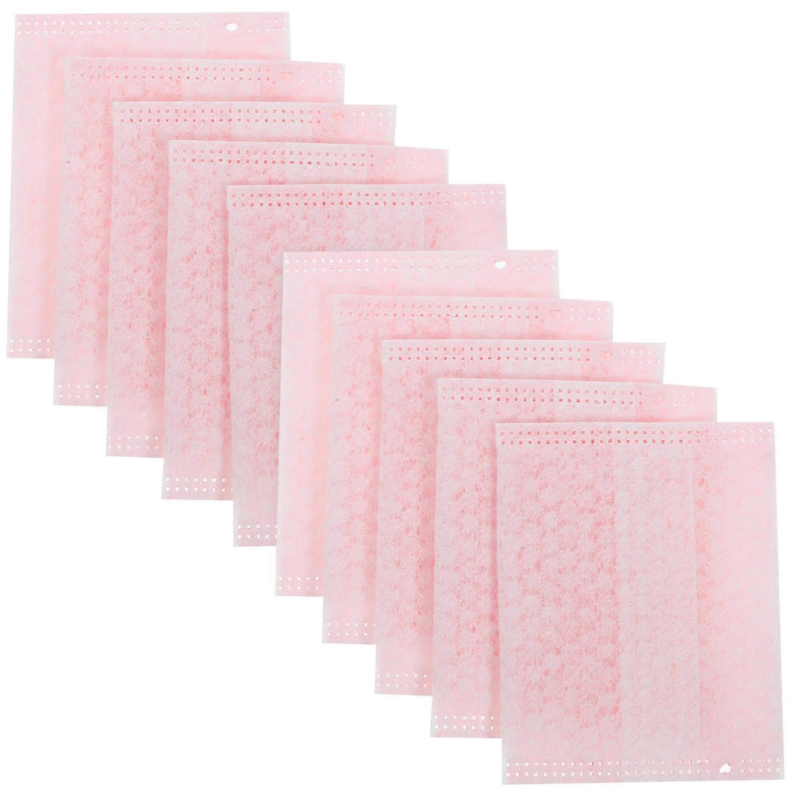 Soft Makeup Remover Pads for Face Cleansing Pink Pads for 30Pcs Use