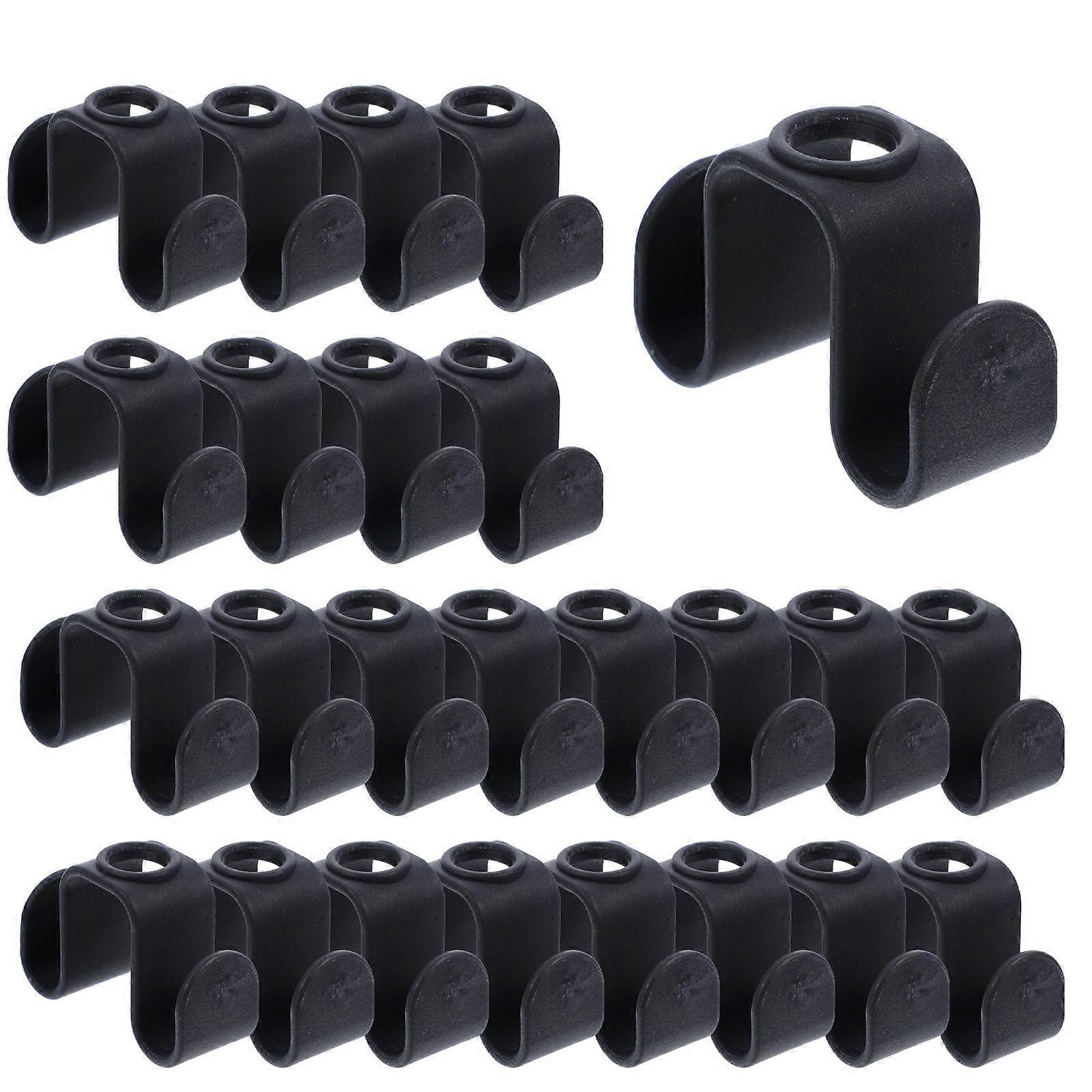 Grey Wardrobes Connection Hooks for Hanger Space Saving 60Pcs Closet Organizer Hooks