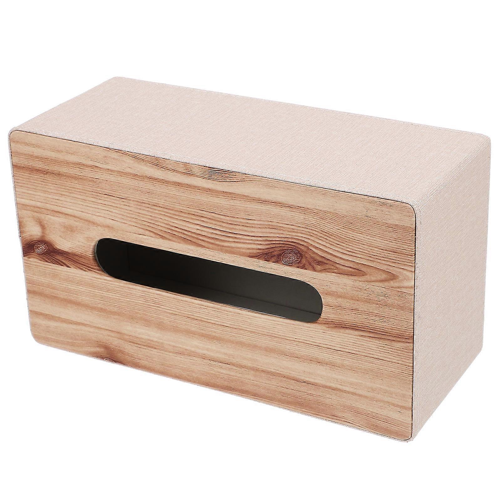 3Pcs Tissue Box Cover Rectangular Easy Access Napkin Dispenser For Home Hotel Office