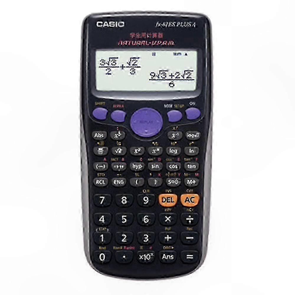 Advanced Scientific Calculator with Multiple Functions, Black Keyboard