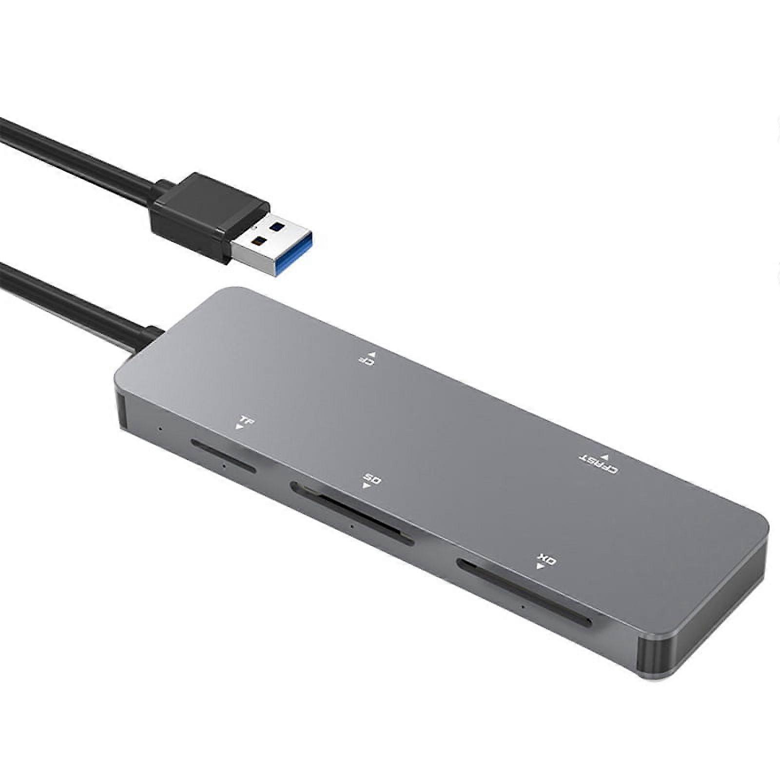 5 in 1 Multi Memory Card Reader OTG Adapter Supports SD/TF/MS//XD Card Reader for Computer PC Laptop