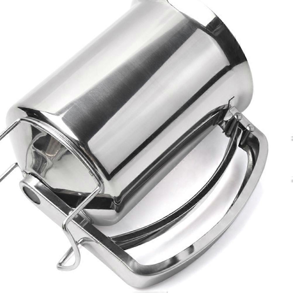 Professional Funnel Batter Dispenser Handheld Stainless Steel Tool For Cooking Kitchen Use Size 16.2*10.5CM Function Mess Reduction 1Pack