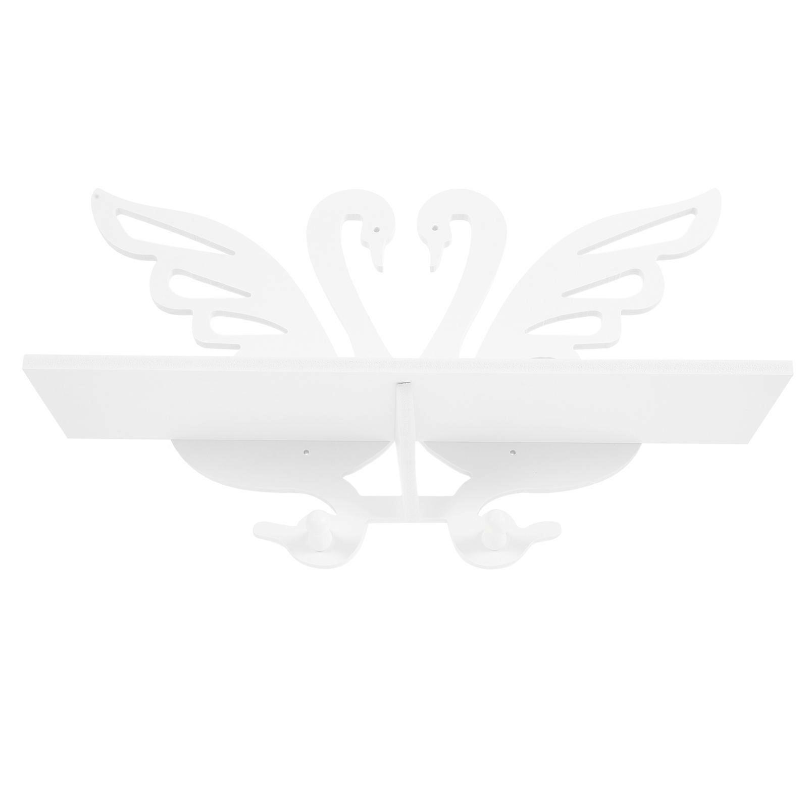 Rustic Floating Shelf Wall Mounted Shelf for Bathroom Decor 2Pcs