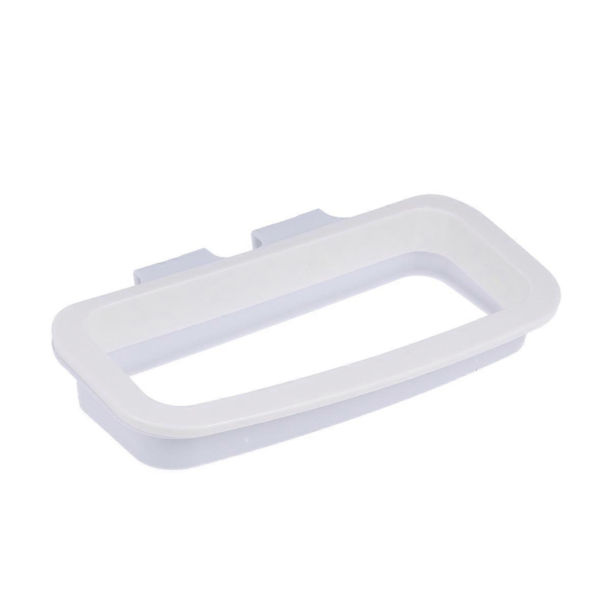 Trash Bag Rack Plastic Bag Storage Holder for Kitchen 2Pcs Blue