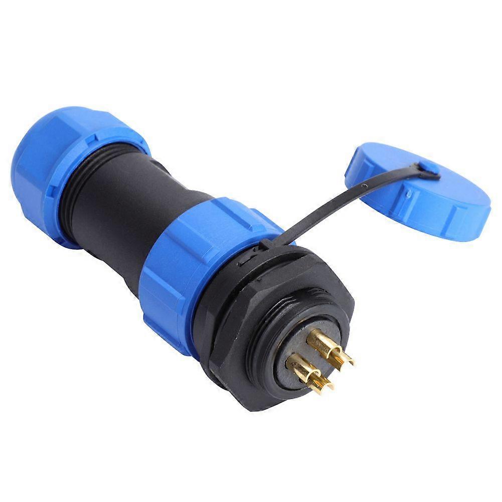 IP68 SP21 4Pin Waterproof Plastic Aviation Plug Socket Connector (4Pin)