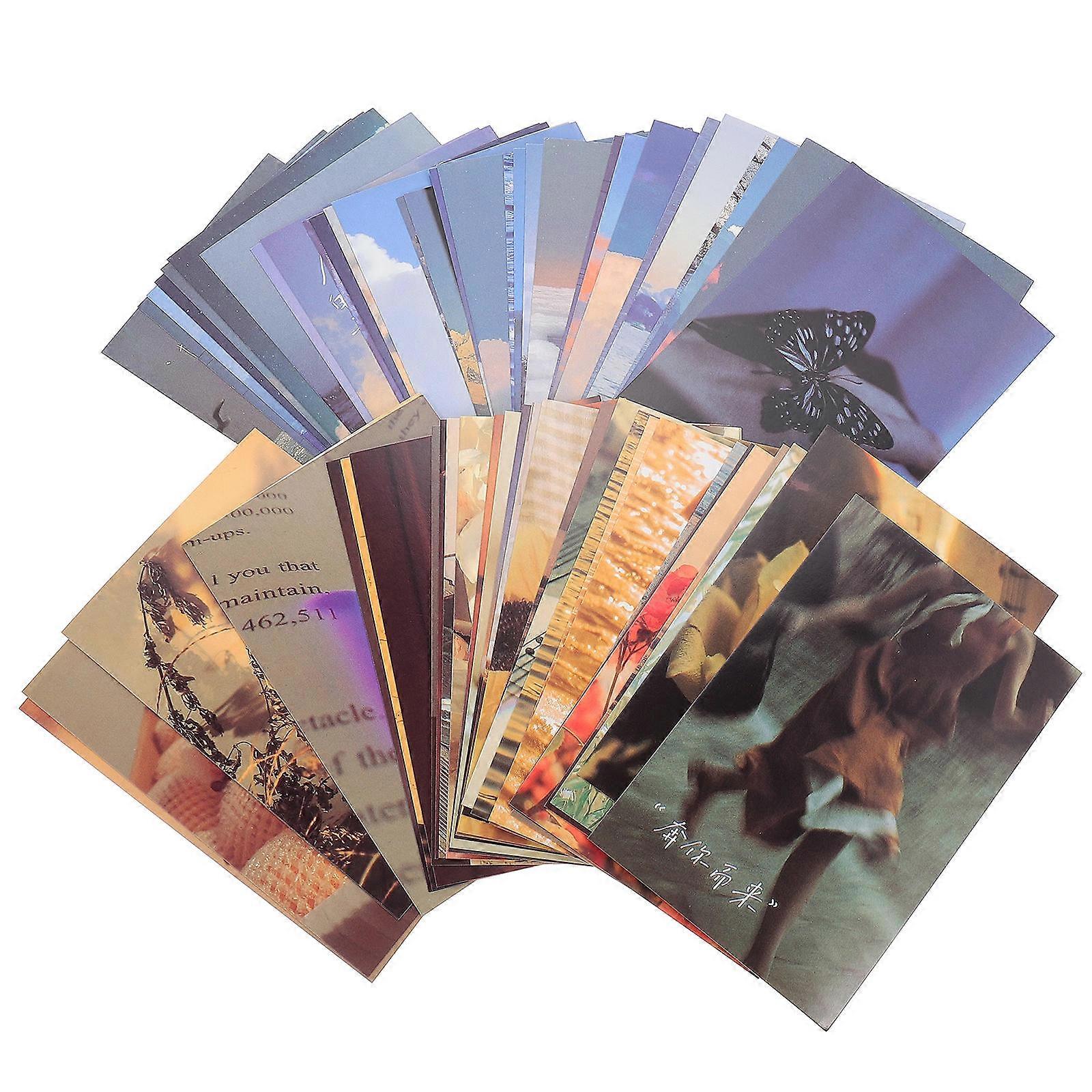 Decorative Wall Collage Kit for Wall Use Including 60Pcs Postcards