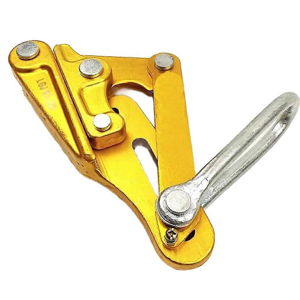 Wire Clamp Cable Wire Rope Grip Puller Pulling Tightening Tool (25-70, 10KN)