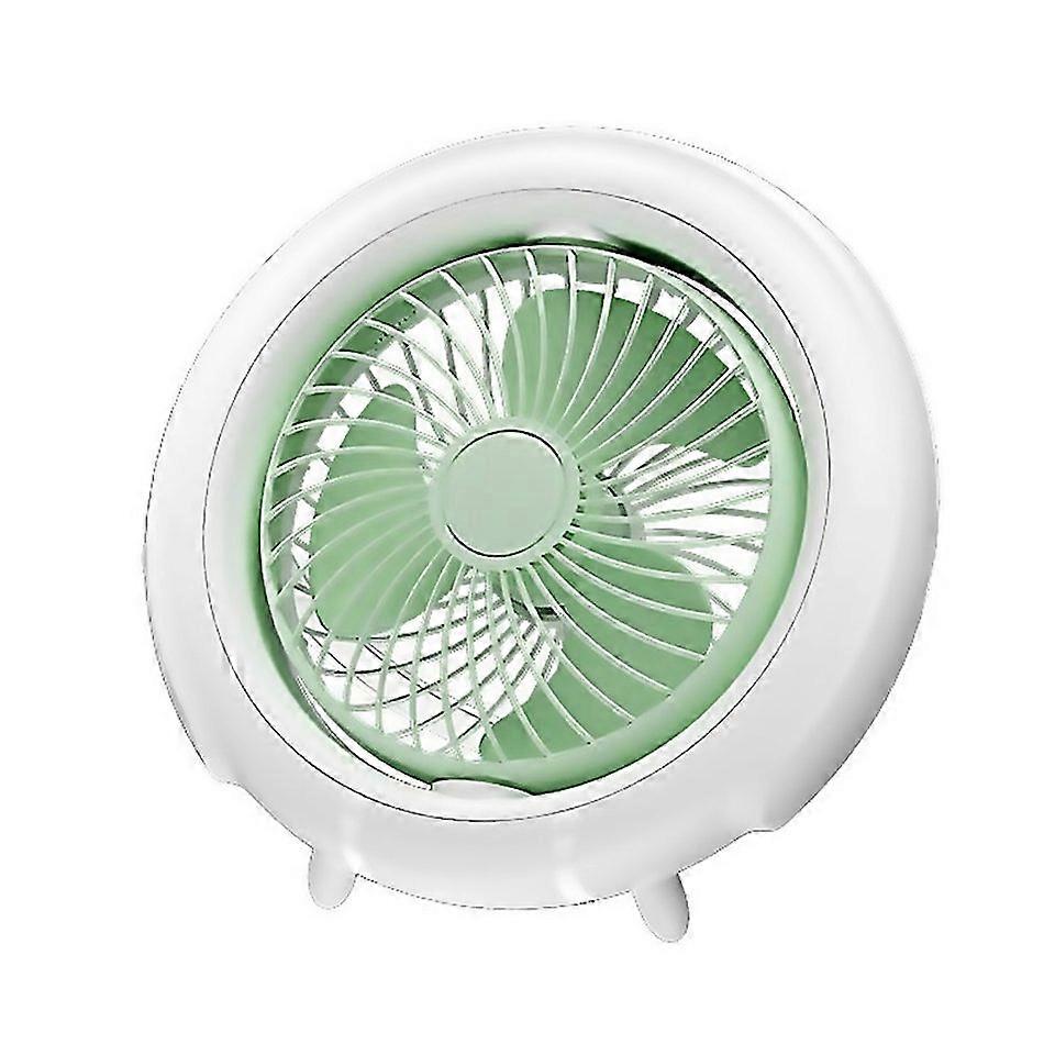 For Night Light Desktop Folding Fan Outdoor Camping Hanging Mini