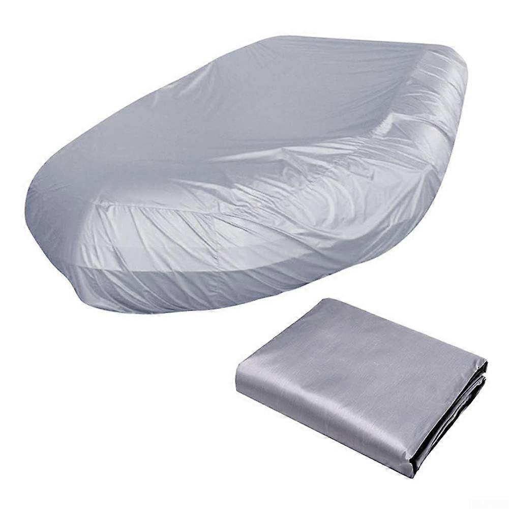 Oxford Cloth Inflatable Boat Cover For Kayaks And Small Boats With Drawstring Closure And Reinforced Edges 330x94x46 Cm