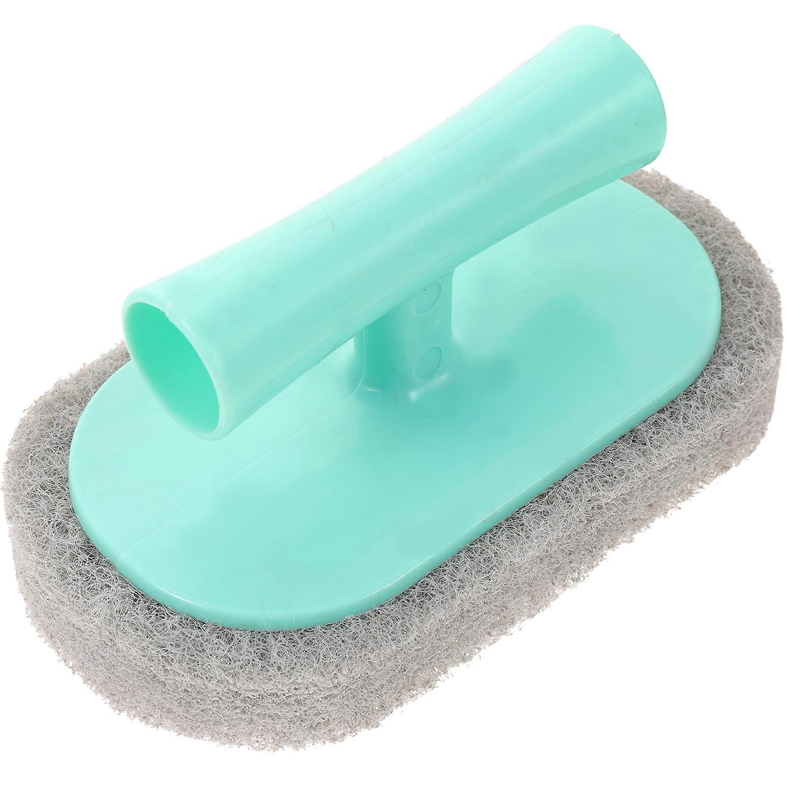 Kitchen Cleaning Pad Handle Brush for Practical 2Pcs Scrubbing and Cleaning