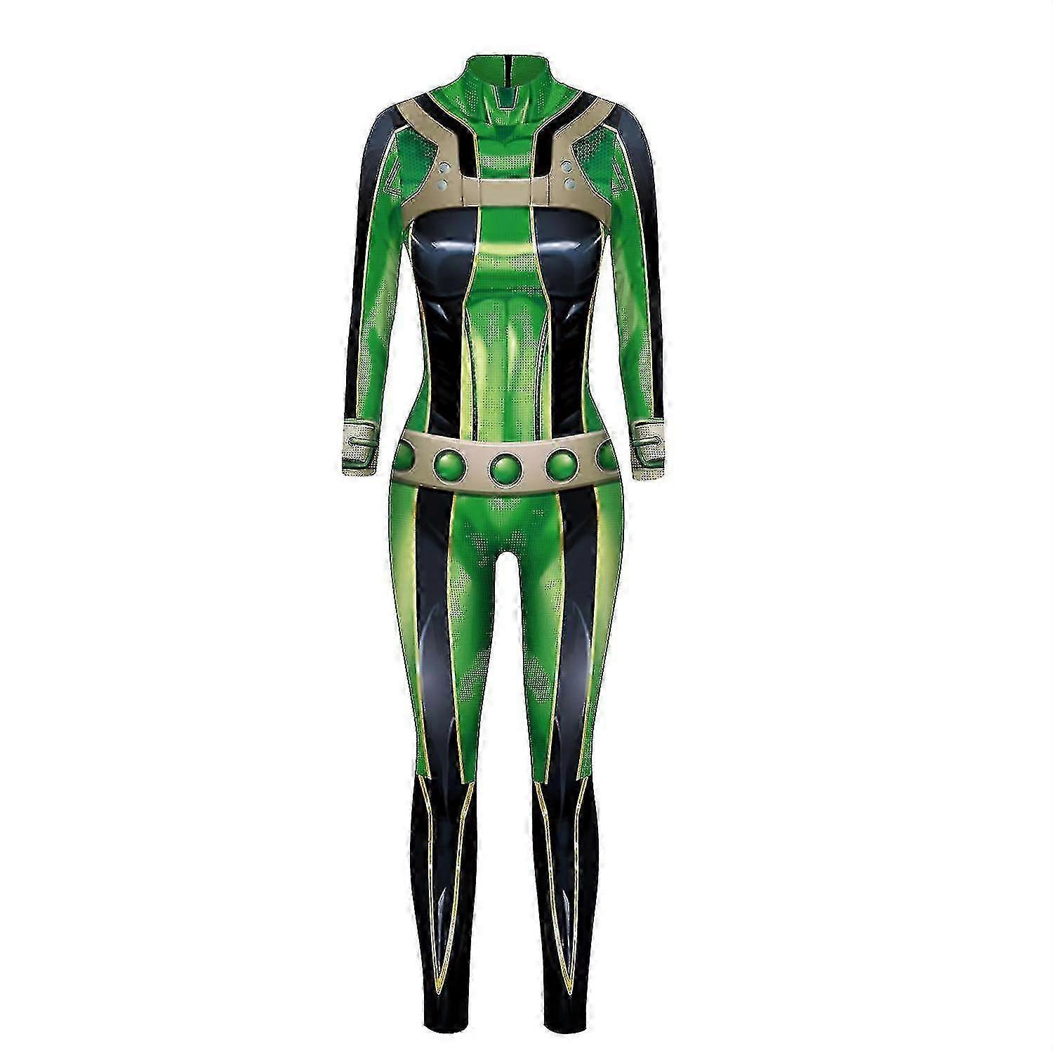 Halloween Women Spiderman Iron-man Jumpsuit Cosplay Costume Fancy Dress