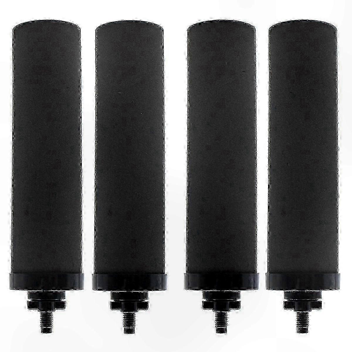 Replacement Carbon Filters 4-Pack for Gravity Water Filtration Systems