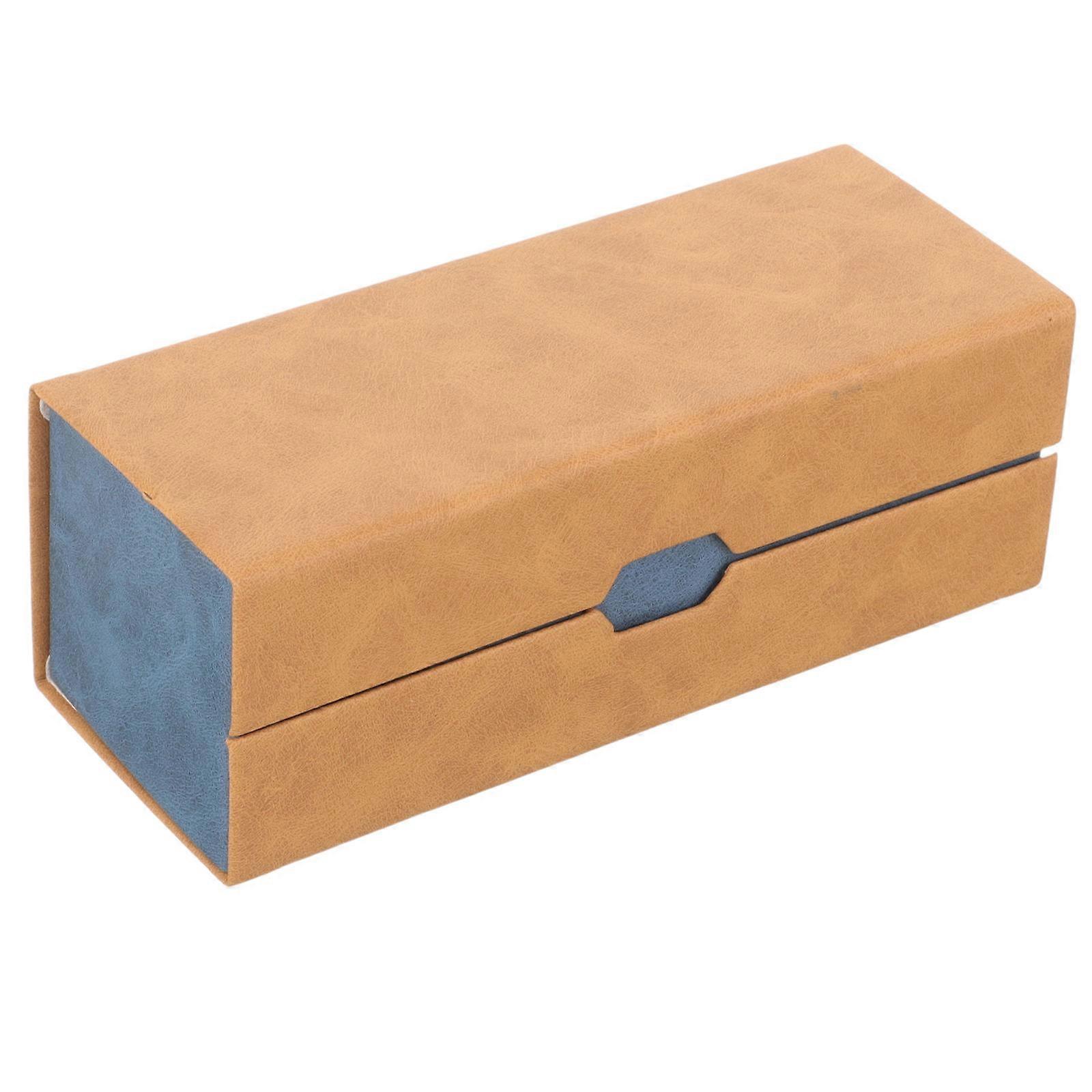 Glasses Case Double Eyeglass Case for Storage 2Pcs Portable Glasses Box