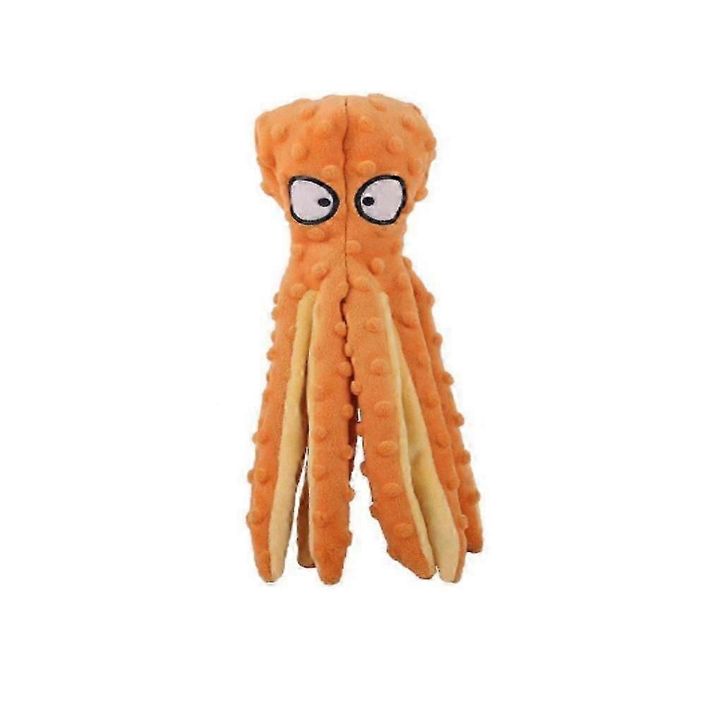 NEW ウィスカースポット タコ犬のおもちゃ、エコフレンド タコのぬいぐるみ、ぬいぐるみなしの犬のおもちゃ 2025