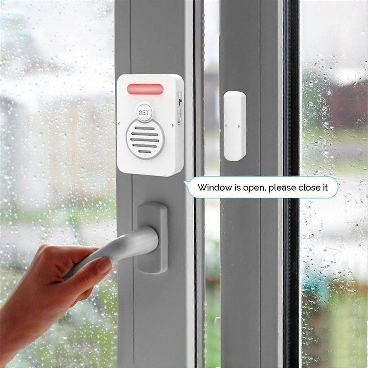Fridge Alarm Freezer Alarm with Adjustable Voice Reminders Close Door Reminder Voice Alert