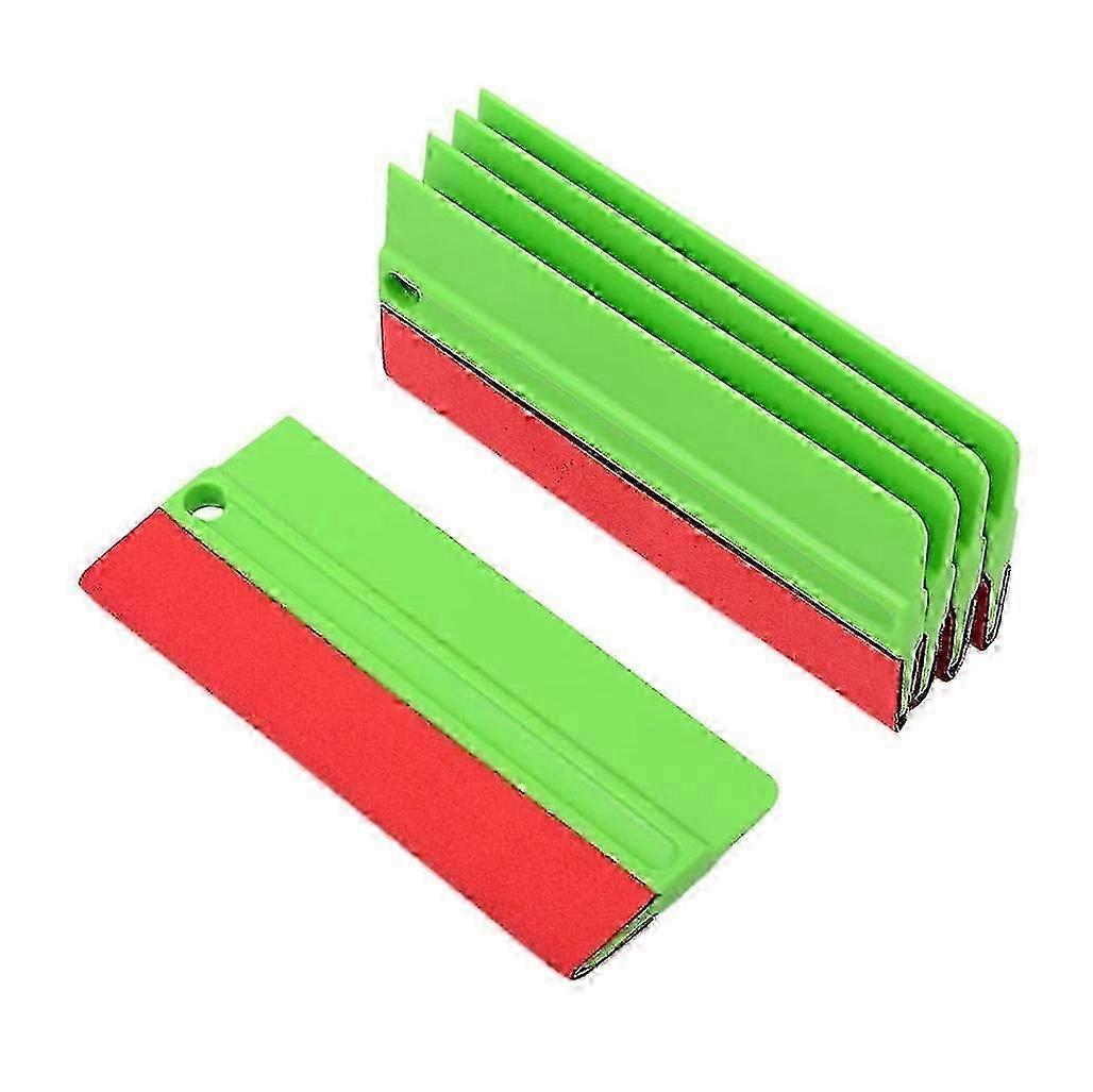 5 Pcs Big Buffer Vinyl Squeegee for Sensitive Surface Film Vinyl Wrap Application Decals Sticker Wa