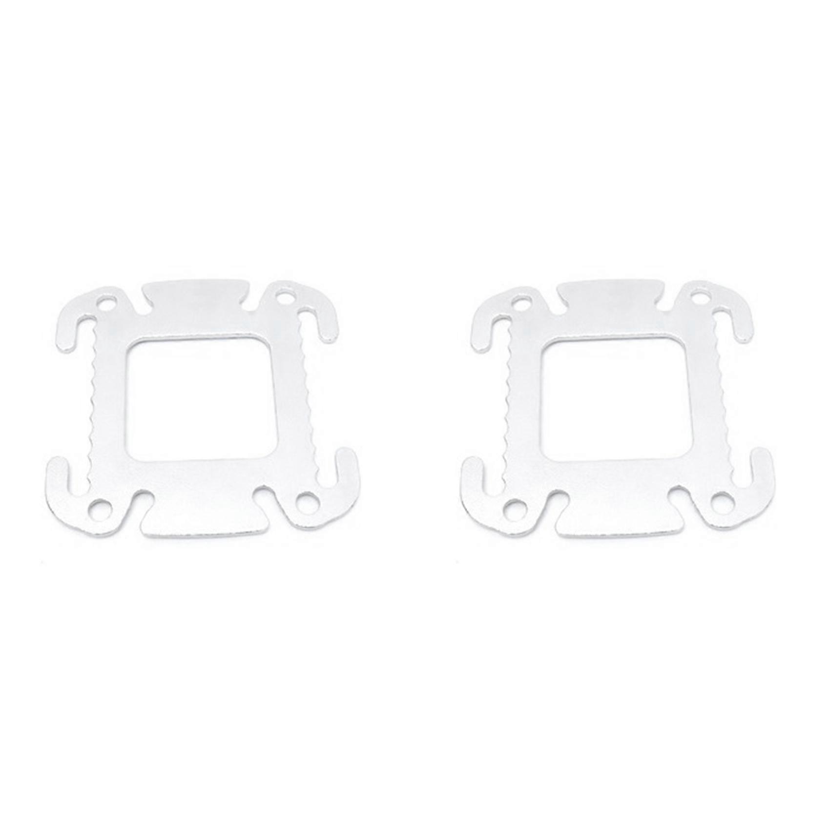 2X Buckle Metal Button Quick-Install Quick-Release Adjusting Rope Diving Counterweight Buckle