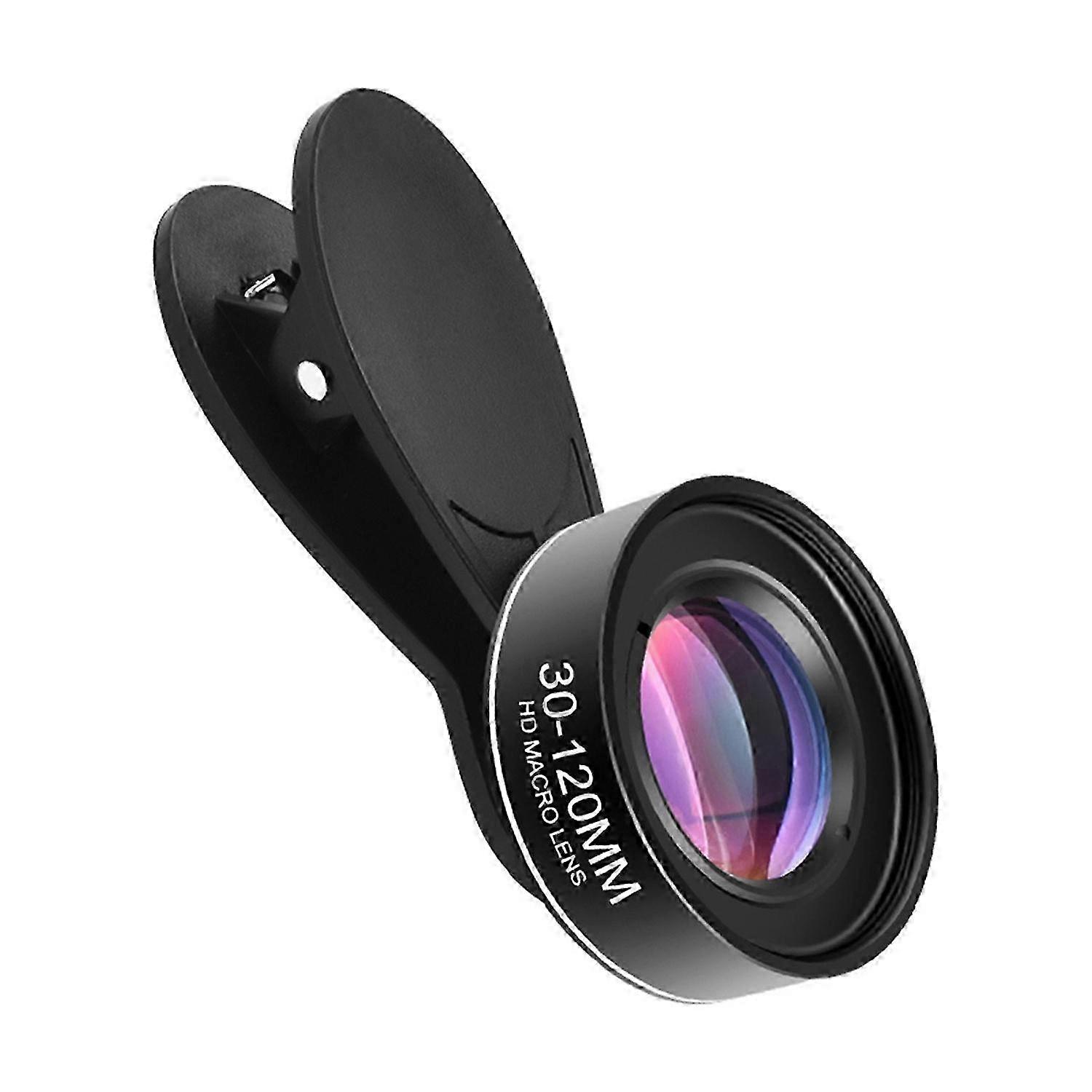 2025 Smartphone Macro Lens Kit for Capturing Intricate Details Wide Aperture Macro Lens with Clip Storage