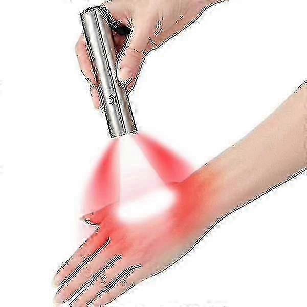 Rode infrarood lichttherapie apparaat handheld lamp lichaam huid anti-aging pijnstiller