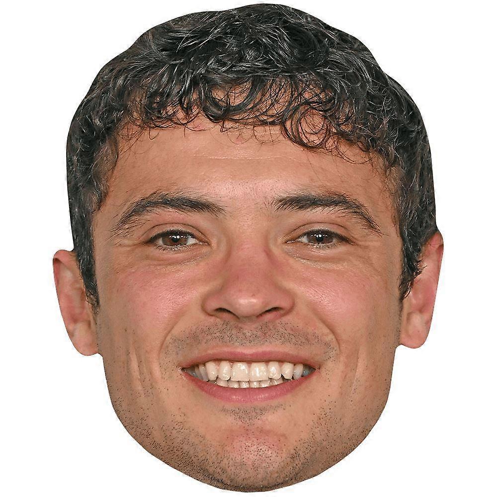 Jonny Labey (Stubble) Big Head. Larger than life mask.