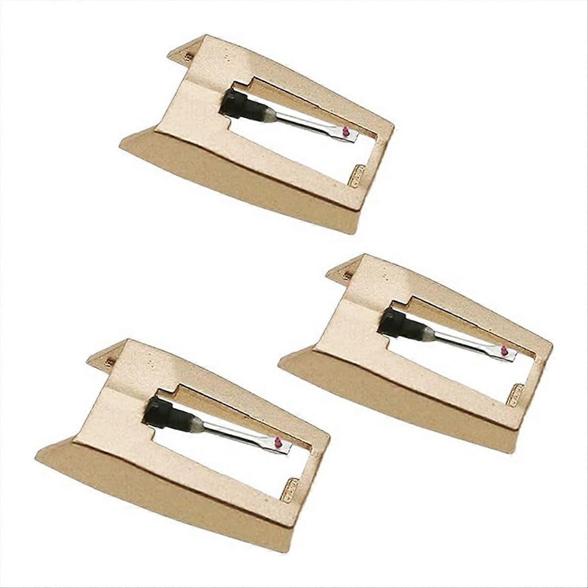 3PCS Record Player Needle, Upgraded Golden Record Needles Stylus