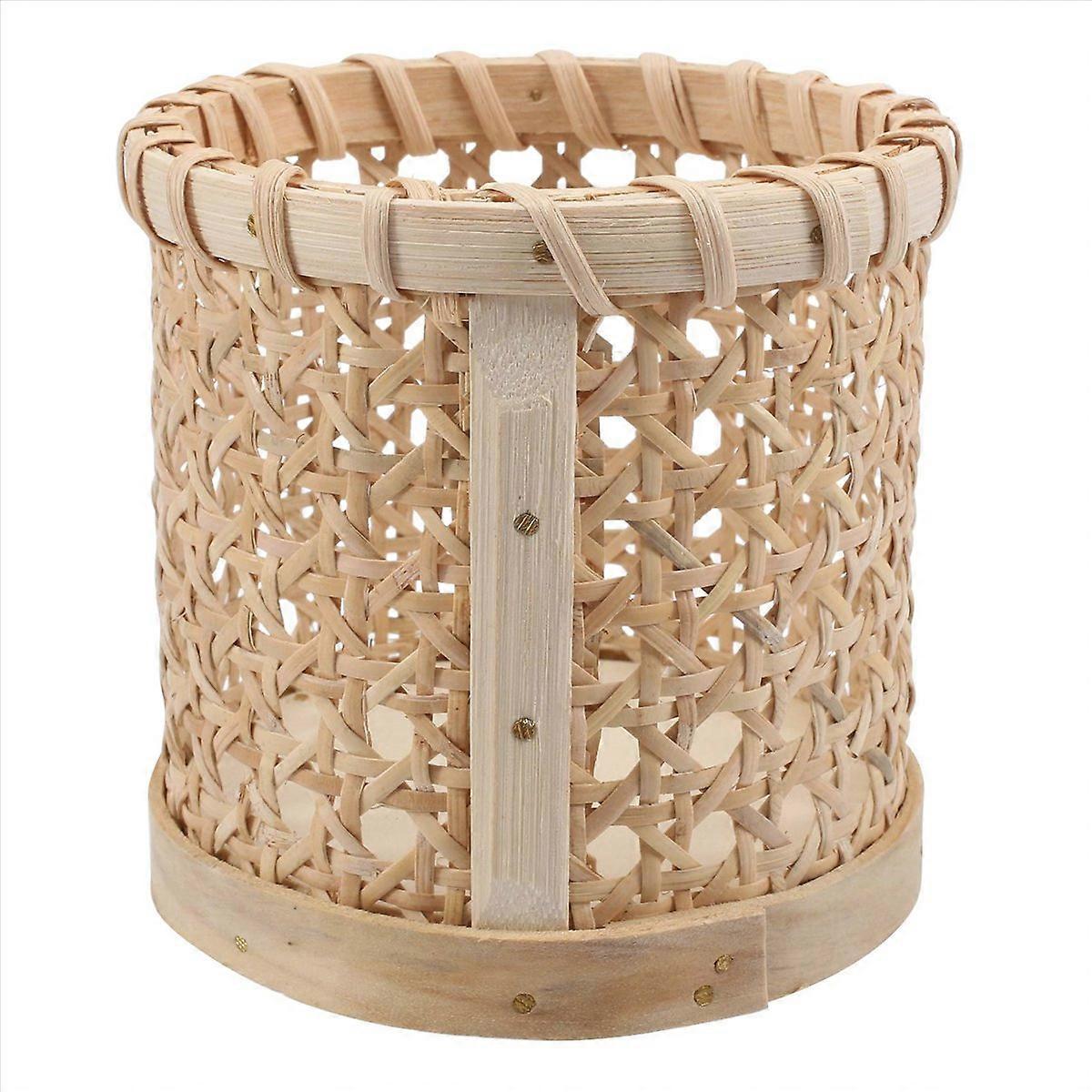 Rattan Chopsticks Spoon Organizer Holder Support Home Kitchen