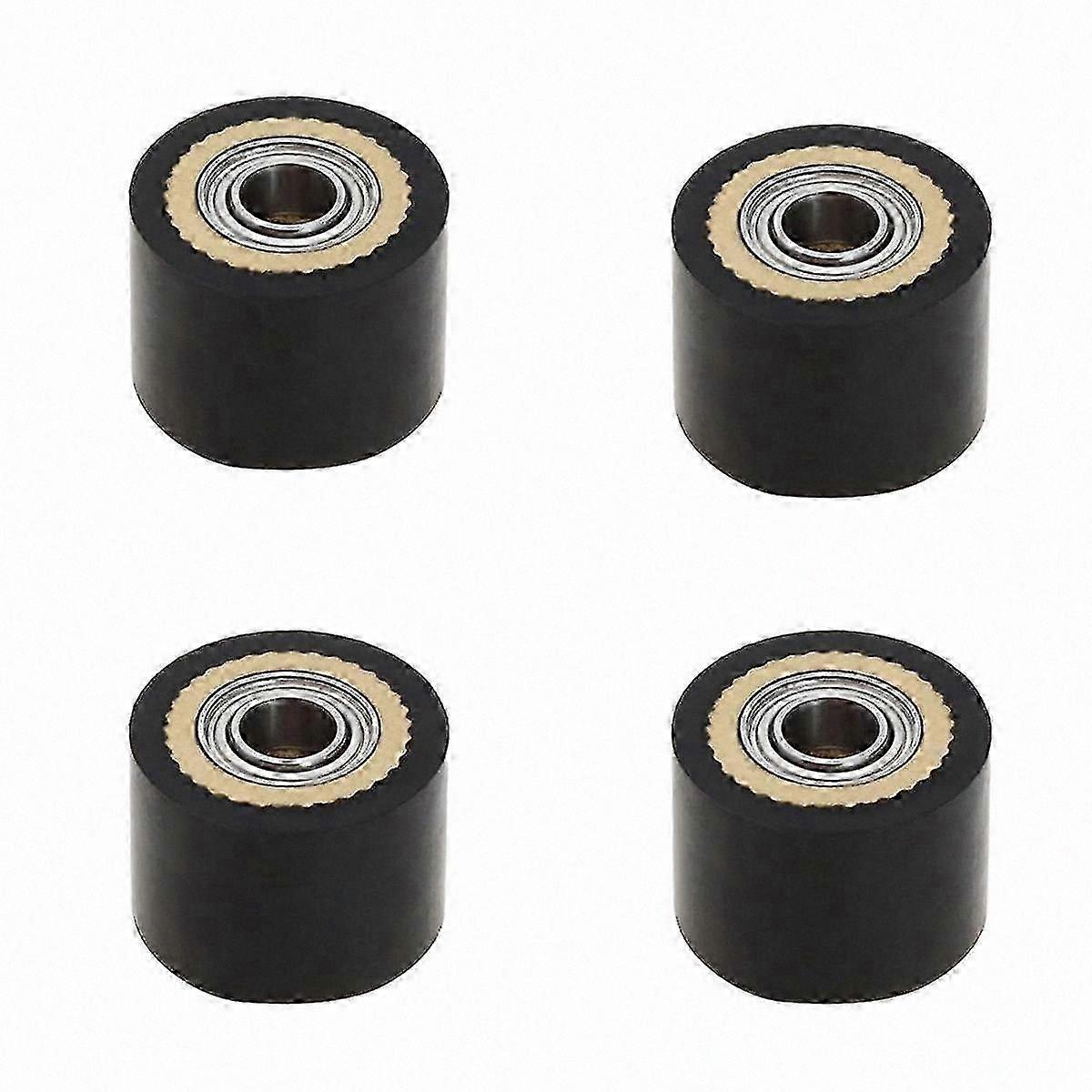 4-Pack 4x10x14mm Feed Rollers for Plotter Cutters-Compatible with CG Series Cutting Plotters