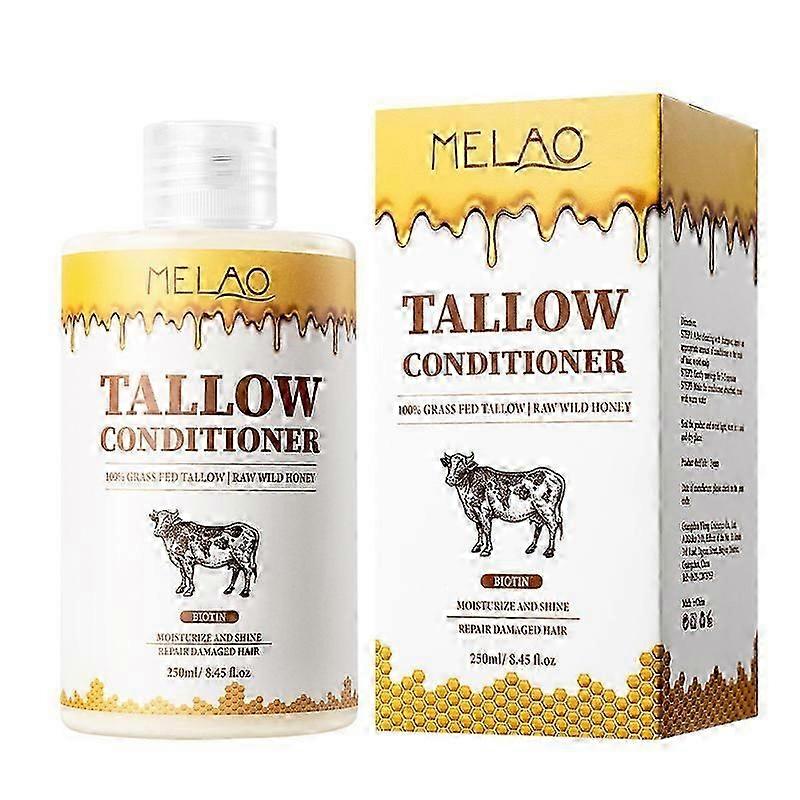 Tallow Shampoo + Conditioner Set - Deep Cleansing, Frizz Control, and Shine Boost for All Hair Types