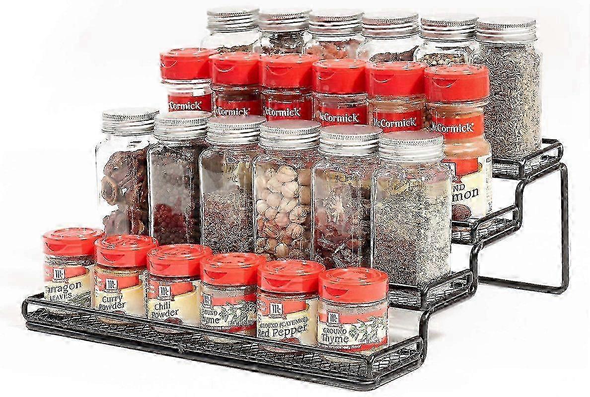 Spice Rack Organizer Step Shelf Countertop Spice Storage Holder