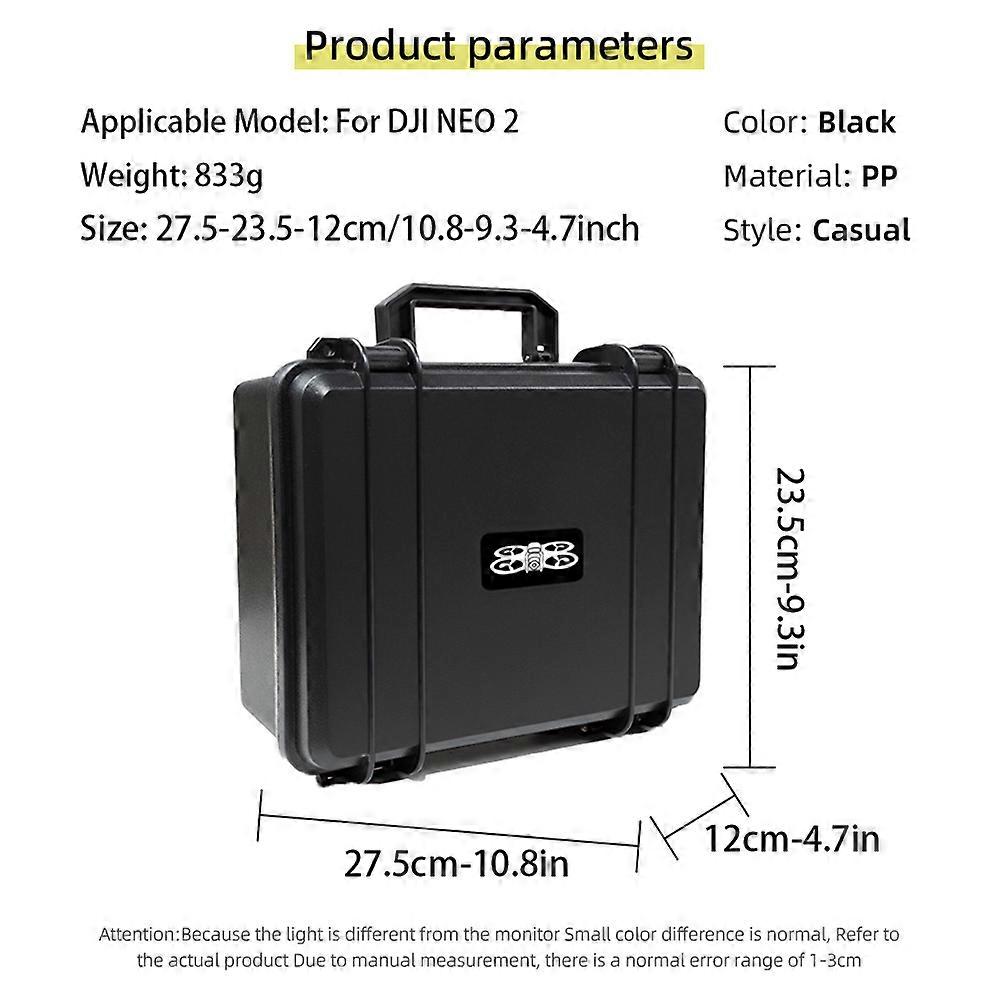 Portable Carrying Case Box Protective Storage Bag Suitcase for DJI NEO 2 RC-N3