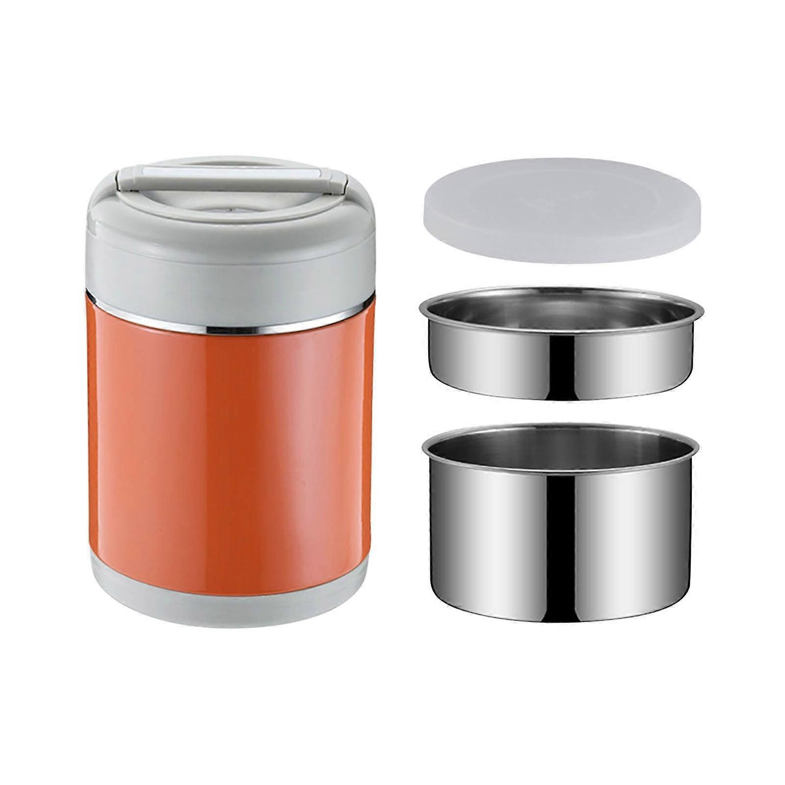 Cyber Monday Deals 2024: Viflosae Bento Box, 1600ml Portable 304 Stainless Steel Insulated 3-Layer Lunch Container compatible with Outdoor Use