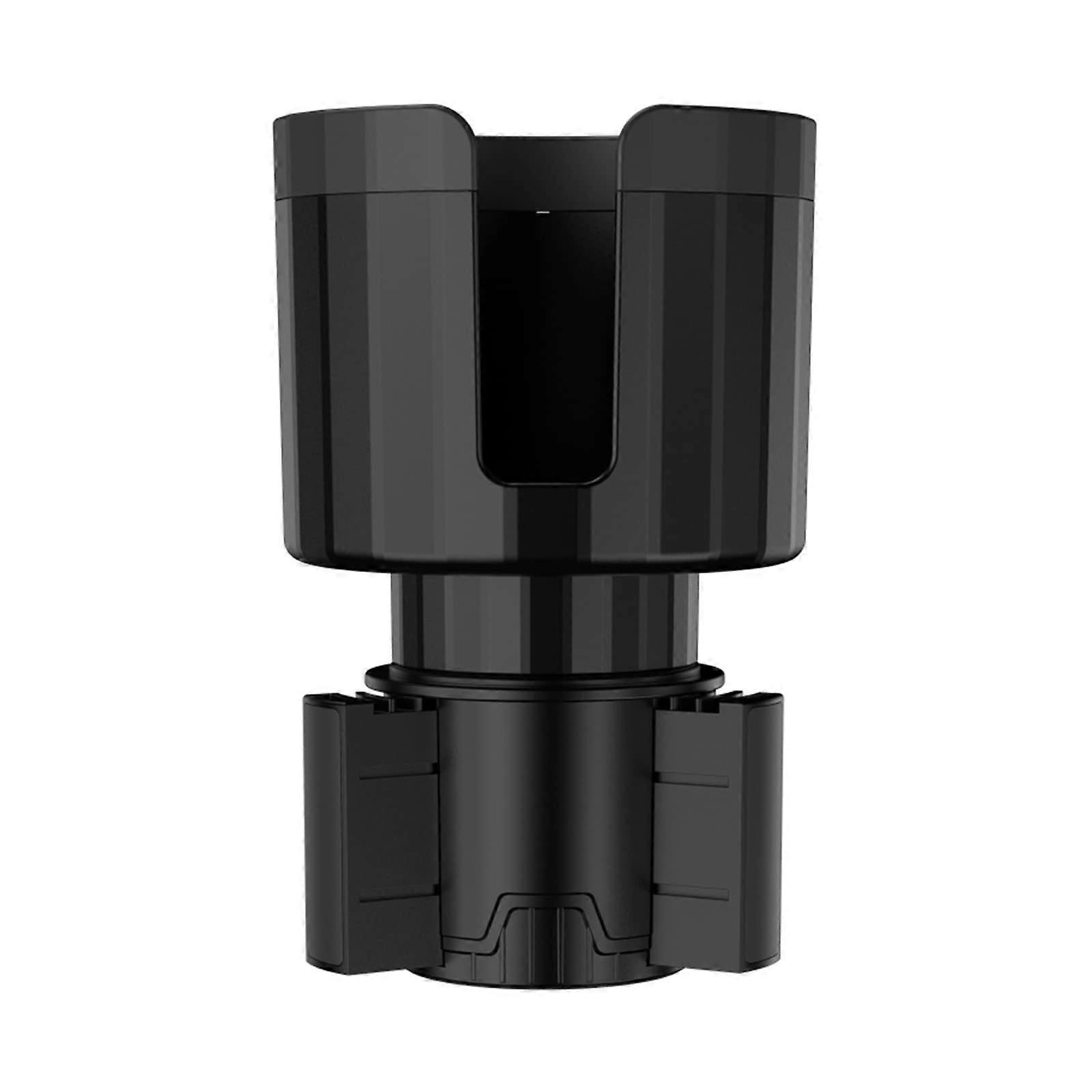 Large Car Cup Holder Expander With Adjustable Base, Cup Holder Adapter, Organizer For Bottles And Cups Up To 105mm