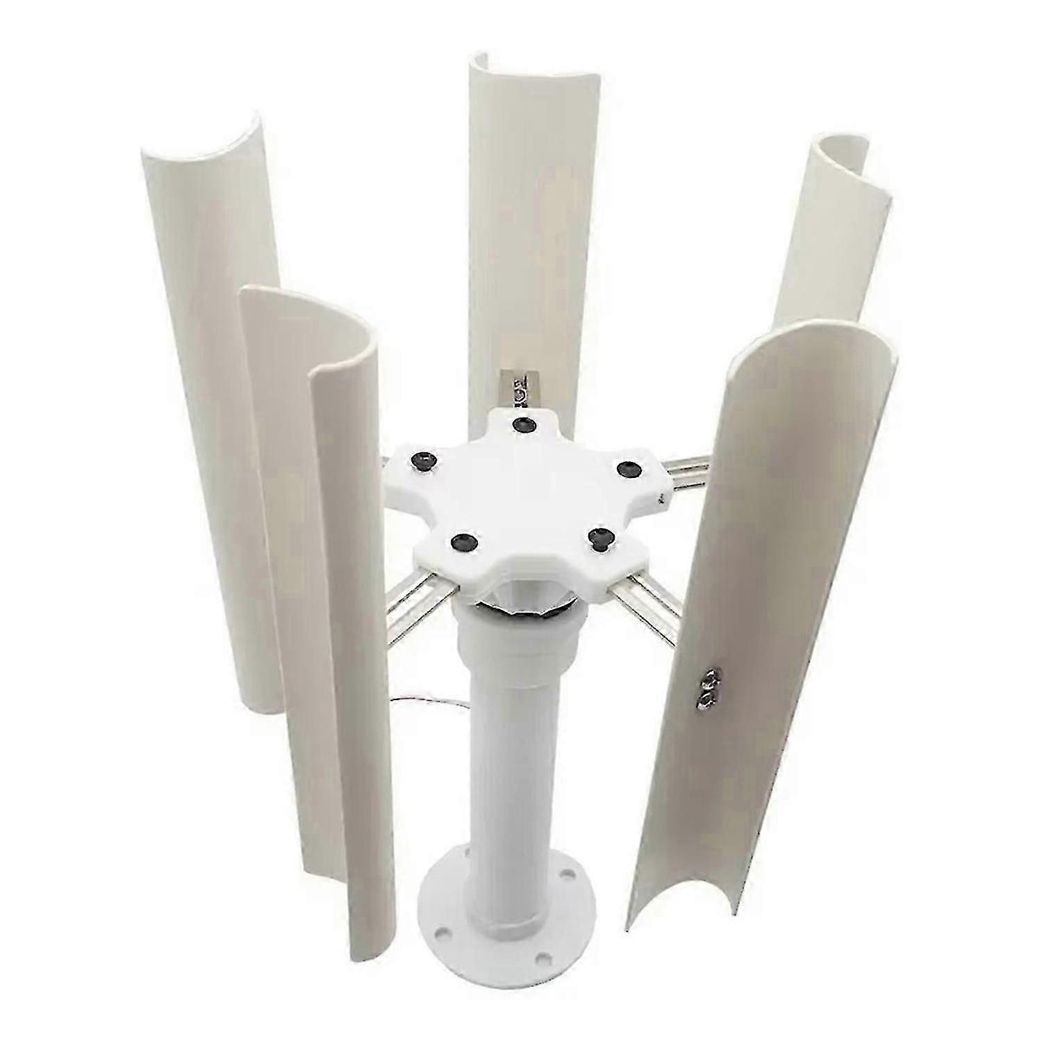 20W Vertical Wind Turbine Model DIY 5 Blades Three Phase