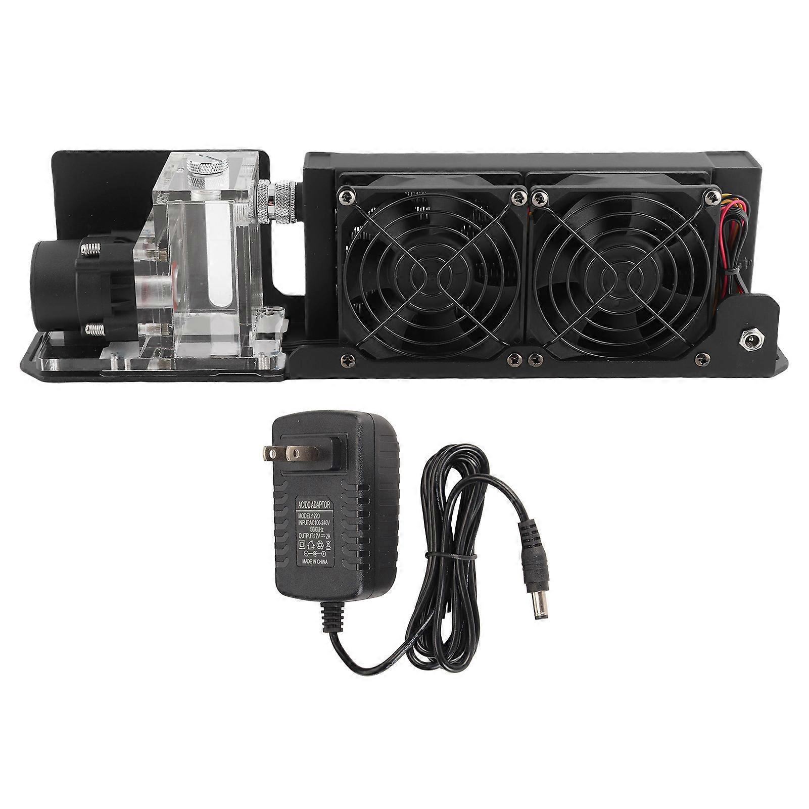 SLMZ Z T Water Cooling System 250ml with G1/4 Interface and Dual 2000RPM Fans