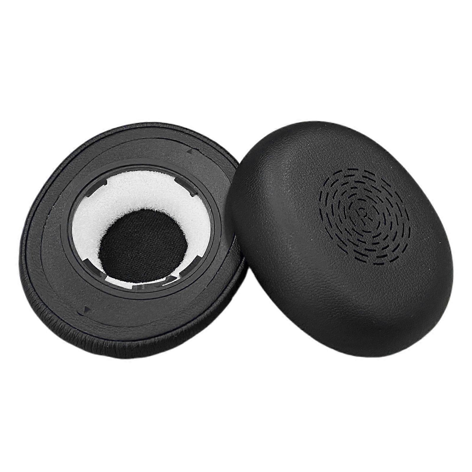 Soft Protein Leather Ear Cushions with Memory Foam Universal Replacement Ear Pads Suitable for Evolve2 65 Multicolor