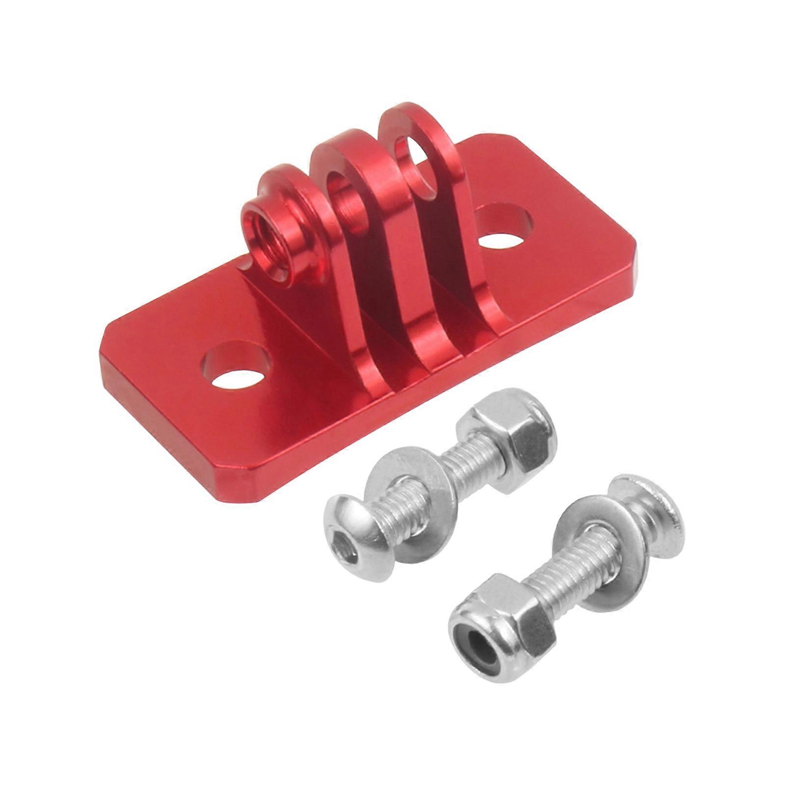 Adjustable Skydiving Helmet Camera Bracket Slip Proof Grip Design Wide Compatibility Aluminum Frame Multicolor