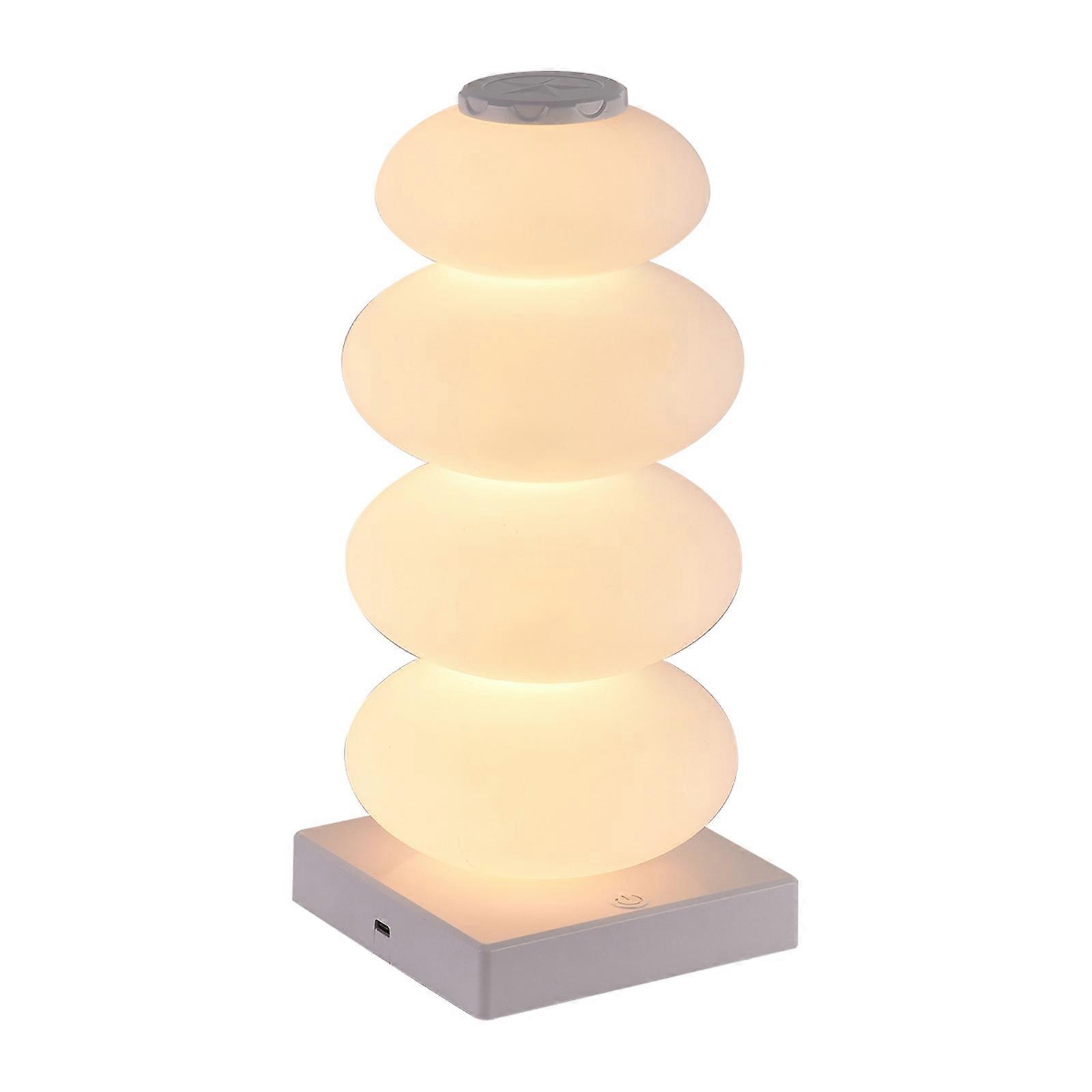 Touch Activated Dimmable Desk Light Colorful Modes Portable Nightlight for Students Couples Home Decoraing Present Multicolor