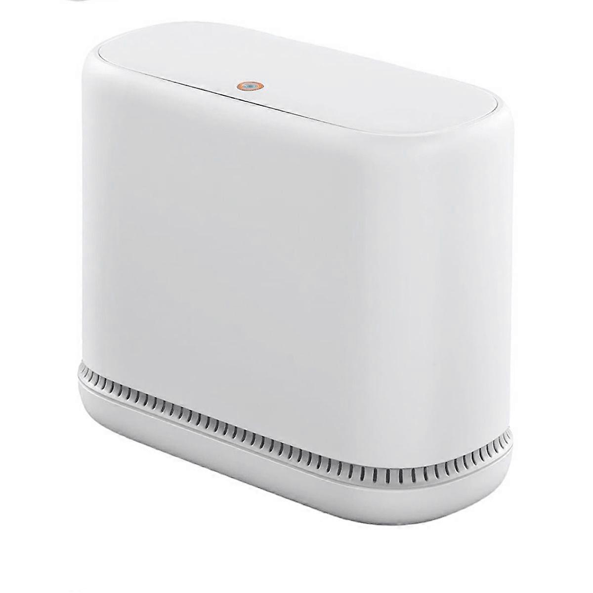 Bathroom Trash Can with Lid, 3.3 Gallon Slim Odor-Control