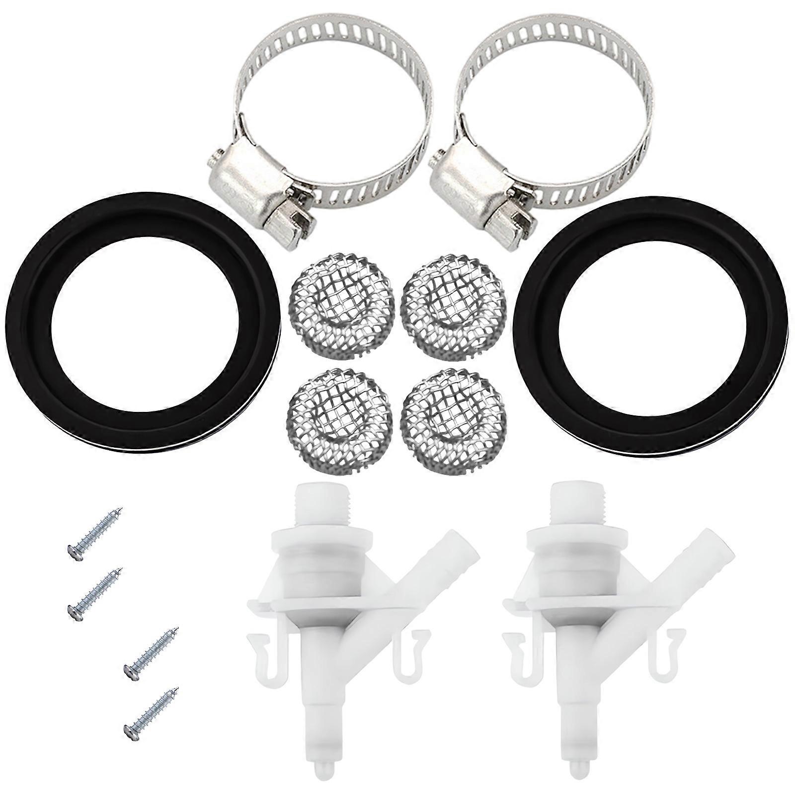 Pedal Flush Toilets Valves Set Water Saving Flush Valves Mechanism Plastic 385311641 Flush Valves Assembly Enduring Multicolor