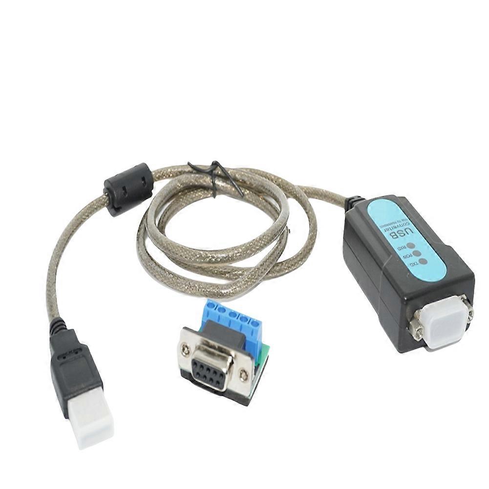 USB to RJ45 Console Cable RS485/422 Serial Cable PLC Debugging Configuration Cable FT Chip with Indicator Light CH340T