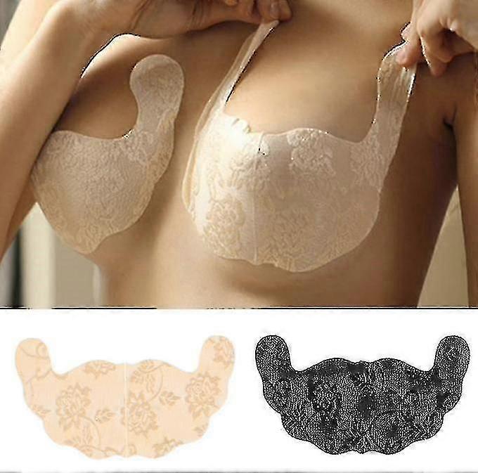 Pustende stroppeløs BH lim Push Up Backless BH For kvinner Ha