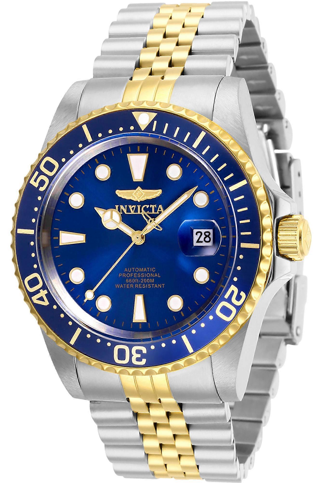 Montre Invicta Automatic Pro Diver 30093 - Montre mécanique analogique homme en acier inoxydable Ble
