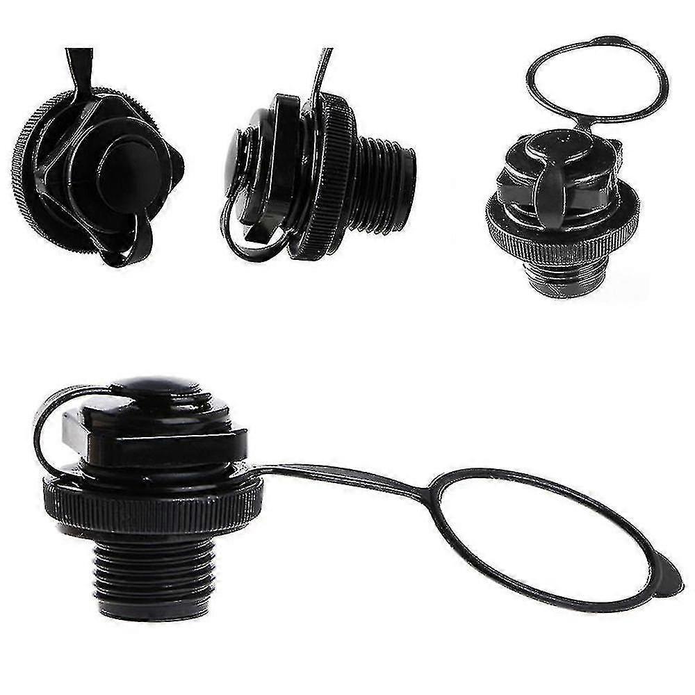 Inflatable Boat Air Valve Nozzle Caps, 22mm One-Way Inflation Valve Replacement for Kayak Raft Mattress