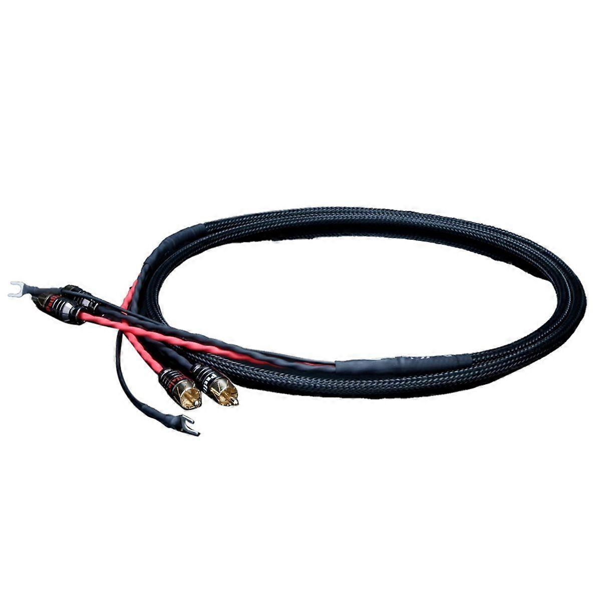 Hifi Phono Cable with Ground Wire Vinyl Record Player Cable