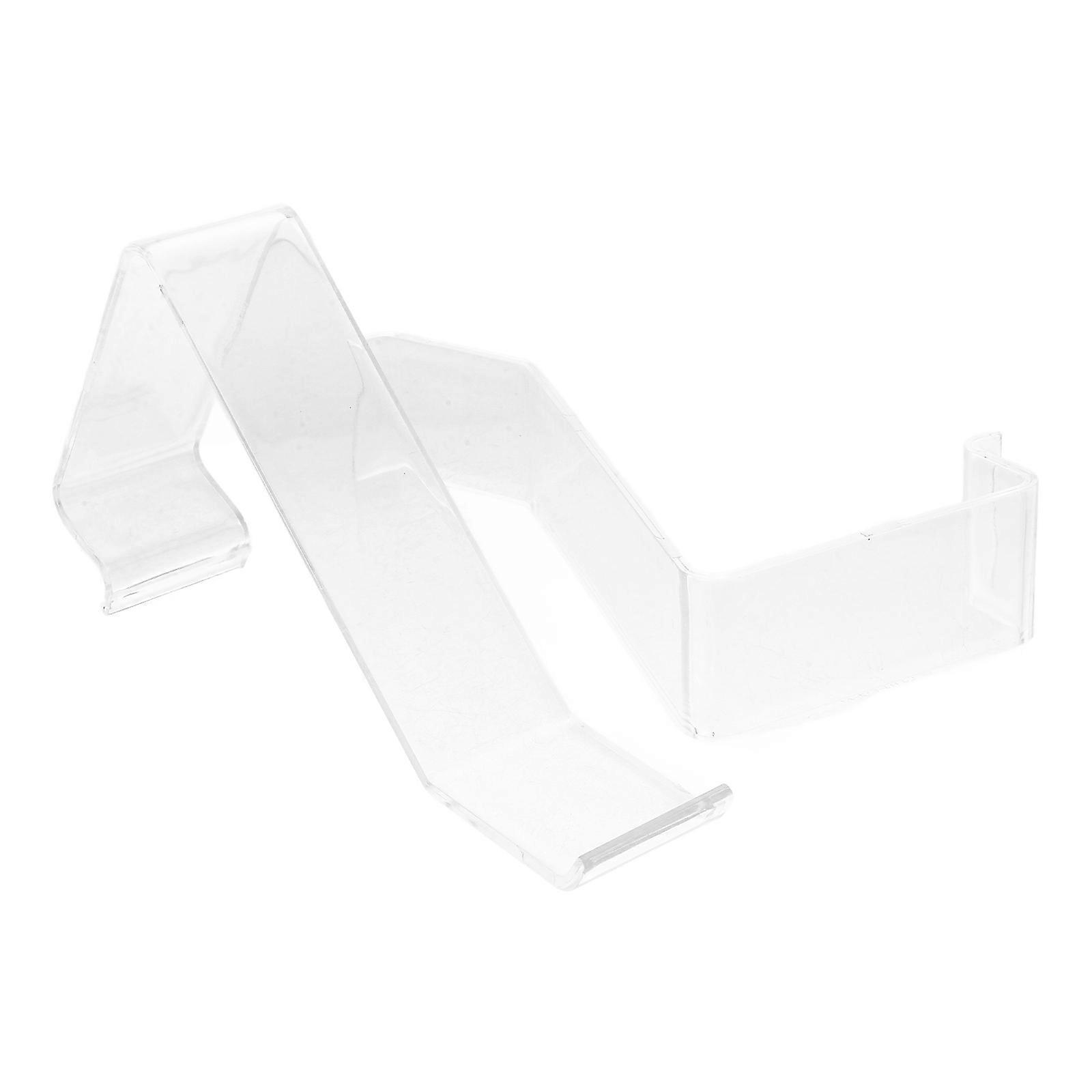 Clear Acrylic Shoe Display Stands for Holding 2Pcs Shoes Neatly