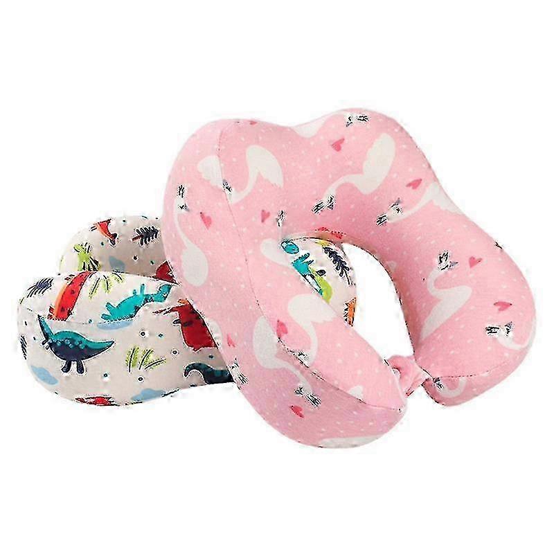 2025 Soft Comfortable Travel Pillow Children U-shaped Pillow Memory Foam Cartoon Pattern Easy To Carry