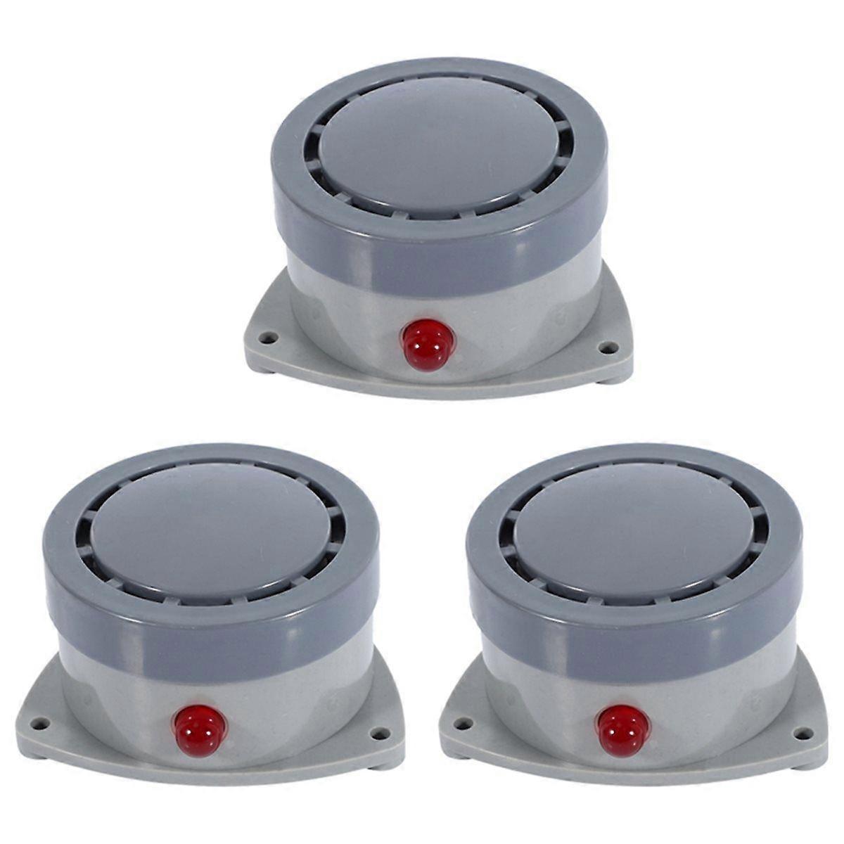 3Pcs Water Leak Detector 110DB Water Leakage Sensor Alarm for Basement for Pipe/Drain/Sink/Faucet D